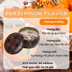 Nến Thơm Hoa Khô Thiên Nhiên
