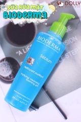 Sữa Rửa Mặt Dạng Gel Bioderma Sebium Gel Moussant - 500ml (Nhập Khẩu)