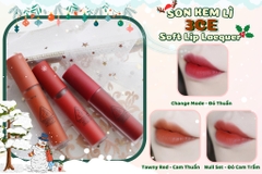 Son Kem 3CE Soft Lip Lacquer Change Mode