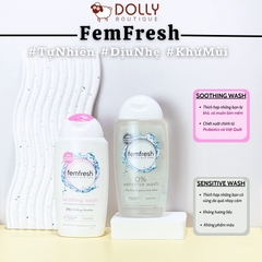 Dung Dịch Vệ Sinh Phụ Nữ Femfresh Soothing Wash - 250ml