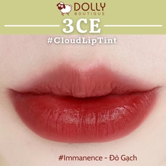 Son Kem Lì 3CE Cloud Lip Tint #Immanence ( Màu Đỏ Trầm )