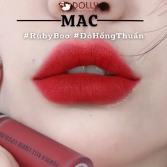 Son Kem Lì MAC Powder Kiss Liquid 975 Ruby Boo (Màu Đỏ Thuần) - 5ml