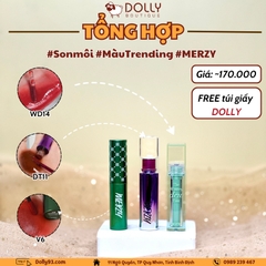 Son Kem Lì Merzy The First Velvet Tint #V6 (Màu Đỏ Gạch) - 4.5g