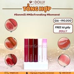 Son Tint Bóng Romand Juicy Lasting Tint #19 Almond Rose (Màu Hồng Đất) - 5.5g
