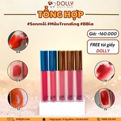 Son Kem Lì Bbia Last Velvet Lip Tint 02 Extra Bounce Đỏ Cam