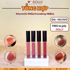 Son Kem Lì Bbia Last Velvet Lip Tint #36 Feign Cool ( Màu Hồng Nâu )