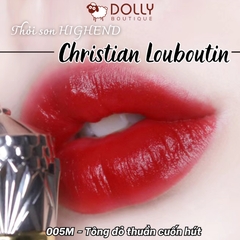 Son Thỏi Lì Rouge Louboutin Velvet Matte On The Go #005M Dramadouce (Màu Đỏ Thuần)