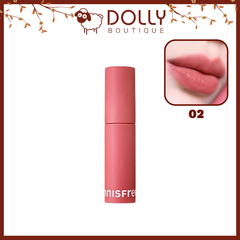 Son Kem Lì Innisfree Airy Matte Tint #02 Soft Rose ( Màu Hồng Phấn ) - 3.8g