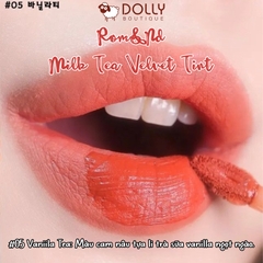 Son Kem Lì Romand Milk Tea Velvet Tint Ver 2 - 05 Vanilla Tea