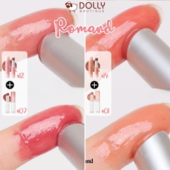 Son Dưỡng Có Màu Romand Glasting Melting Balm #01 Coco Nude ( Màu Nude )- 3.5g