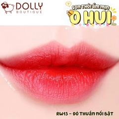 Son Thỏi Ẩm Ohui Rouge Real Lipstick RW15 Redsien (Đỏ Thuần) 3.5g