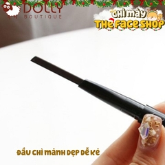 Chì Kẻ Mày The Face Shop Designing Eyebrow Pencil #03 Brown (Nâu)