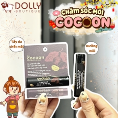 Dưỡng Môi Dầu Dừa Cocoon Ben Tre Coconut Lip Balm With Shea Butter & Vitamin E 5g