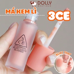 Má Hồng Dạng Kem 3CE Velvet Liquid Blusher #Like That ( Màu Cam Đào ) - 3.4g