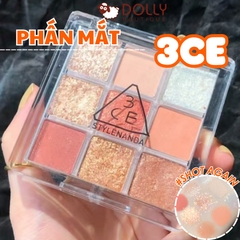 Bảng Phấn Mắt 3CE Multi Eye Color Clear Layer Edition Palette #Shot Again - 8,2gr