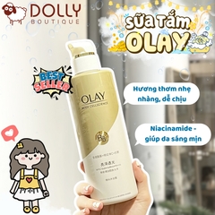 Sữa Tắm Trắng Da Olay B3 + Optic & Brightening 500ml