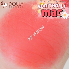 Son Thỏi Mac Powder Kiss Velvet Blur Slim #896 Hot Paprika (Màu Cam Hồng) - 2g