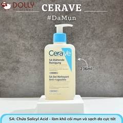 [ Bản Mỹ ]  Sữa Rửa Mặt CeraVe Renewing SA Cleanser 237ml