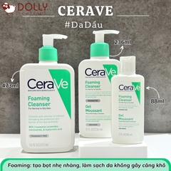 [ Bản Mỹ ] Sữa rửa mặt CeraVe Foaming Facial Cleanser 87ml