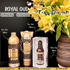 Sữa Tắm Nước Hoa Hương Hoàng Gia Yemen Tesori D'Oriente Royal Oud And Sesame Oil - 250ml