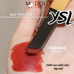 Son Thỏi YSL Rouge Pur Couture The Slim Matte Lipstick 1966 - Màu Đỏ Cam Trầm