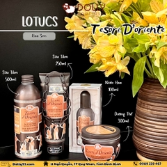 Kem Dưỡng Thể Nước Hoa Hương Hoa Sen Tesori D'Oriente Lotus Flower And Shea Butter Body Cream - 300g