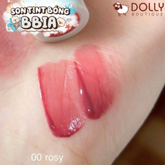 Son Kem Dạng Tint Bóng Bbia Glow Lip Tint #00 Rosy (Hồng Ánh Tím) - 3.2g
