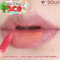 Son Kem Lì 3CE Blur Water Tint #Dear March ( Hồng Cam ) - 4.6g