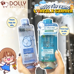 Nước Tẩy Trang Dành Cho Da Dầu, Mụn Garnier Micellar Cleansing Water For Oily & Acne-Prone Skin - 400ml