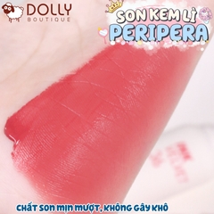 Son Kem Lì Peripera Ink The Velvet Weather #36 Active Coral (Màu Hồng San Hô)