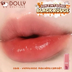 Son Kem Dạng Tint Bóng Black Rouge Glow Bokki Tint #GB08 Vienna Rosé (Hồng Đất).