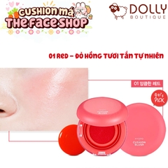 Má Hồng Dạng Nước Fmgt Moisture Cushion Blush #01 Red (Đỏ Hồng)