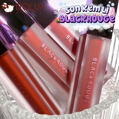 Son Kem Lì Black Rouge Air Fit Velvet Tint  #A12 Dashed Brown (Màu Nâu Gạch Trầm)