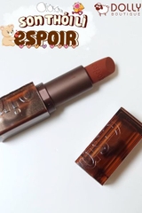 Son Thỏi Lì Espoir Lipstick Nowear Velvet BR908 Toffee - Màu Nâu Trầm