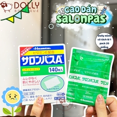 Cao Dán Salonpas Pain Relieving Patch - 140 Miếng.