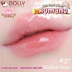 Son Tint Bóng Romand Juicy Lasting Tint #37 Mellow Pear (  Hồng Đất Nude Ánh Cam ) - 5.5g