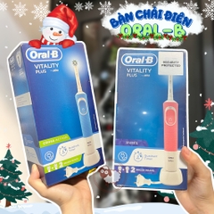 Bàn Chải Điện Oral-B Vitality Plus Cross Action Blue Electric Toothbrush