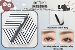 Chải Mi Làm Dày Và Dài Mi Missha 4D Mascara - 6g