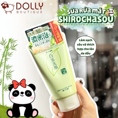 Sữa Rửa Mặt Trà Trắng Shirochasou White Tea Face Wash 120g
