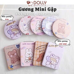 Gương Gập 2 Mặt Tròn - Little Bear