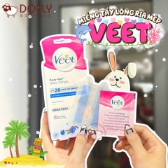 Miếng Tẩy Lông Ria Mép Veet Sensitive Face Wax Strips
