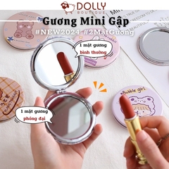 Gương Gập 2 Mặt Vuông - Little Bear