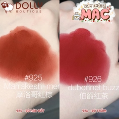 Son Thỏi Lì MAC Powder Kiss Lipstick #926 Dubonnet Buzz (Màu Đỏ Gạch) - 3g