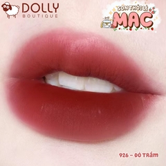 Son Thỏi Lì MAC Powder Kiss Lipstick #926 Dubonnet Buzz (Màu Đỏ Gạch) - 3g