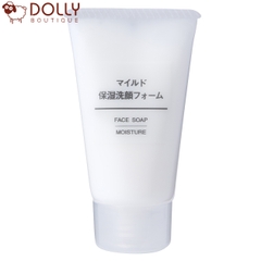 Sữa Rửa Mặt MUJI Face Soap Moisture 30g