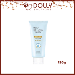 Sữa Dưỡng Chống Nắng + Dưỡng Thể Mát Lạnh Sunplay Skin Aqua UV Body Cooling Lotion 150gr NK