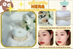 Phấn Nước Hera Glow Lasting Cushion #21N1 Vanila - Kèm lõi