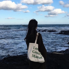 Túi vải tote London Grocery Market