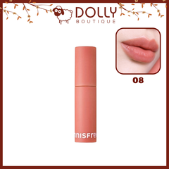 Son Kem Lì Innisfree Airy Matte Tint - 08 Toasty Coral 3.8 g