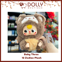 Gấu Bông Baby Three 12 Zodiac Plush Blind Box 12 Con Giáp